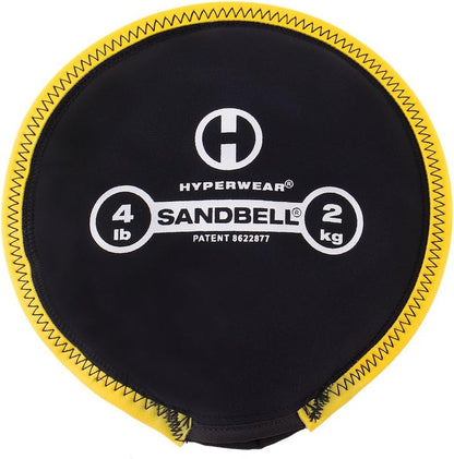 HYPERWEAR SandBell® Soft Sandbag Weight (2–50 lbs) – Pre-Filled with Clean USA Sand, Safe Soft Weight for Strength Training, HIIT, Functional Fitness, Rucking & Home Workouts