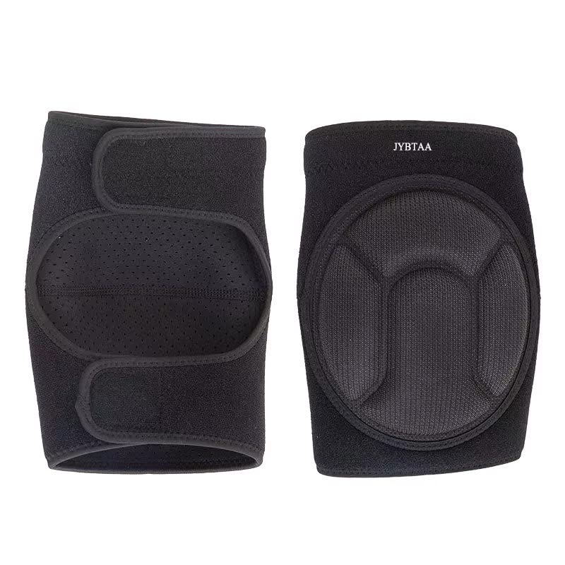 Men/Women Knee Pads for Gardening, Adjustable Straps, Black L,1 Pair