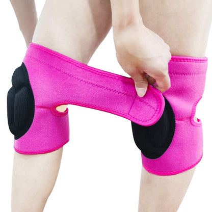 Men/Women Knee Pads for Gardening, Adjustable Straps, Black L,1 Pair