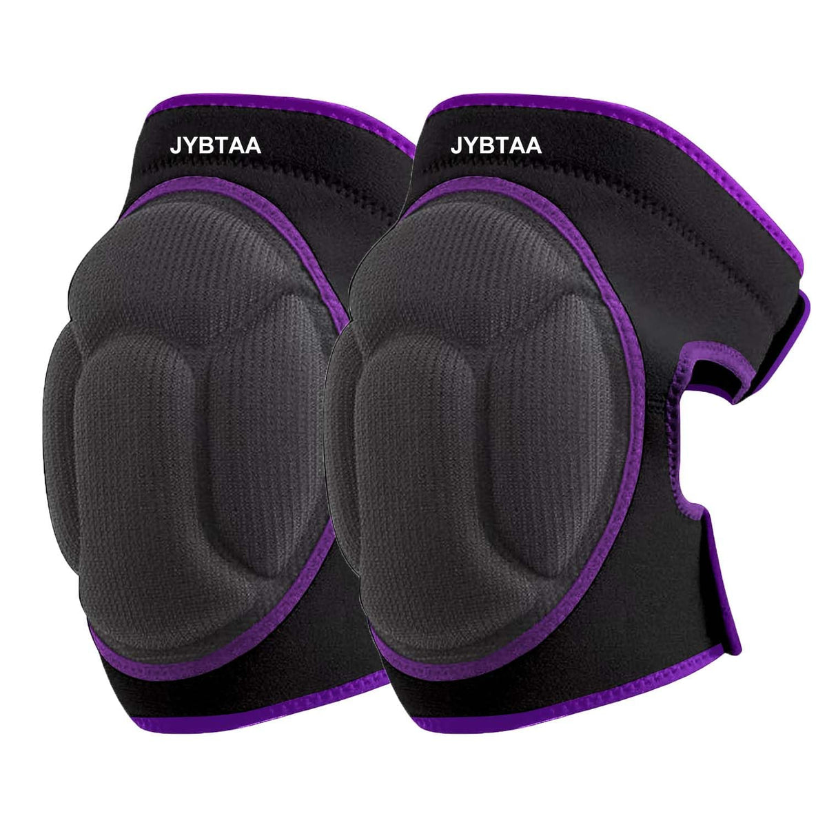 Men/Women Knee Pads for Gardening, Adjustable Straps, Black L,1 Pair