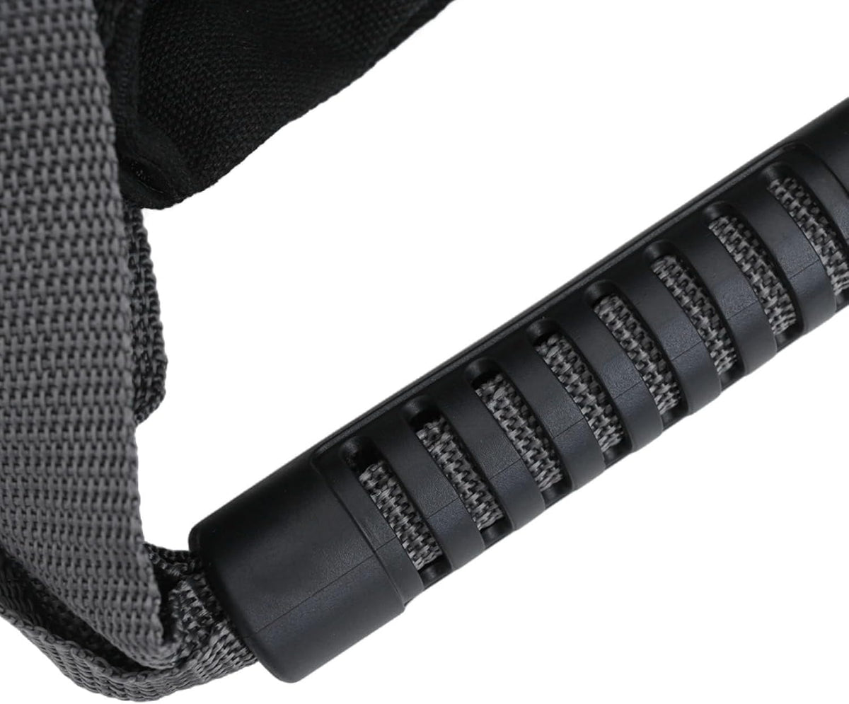 Adjustable Canvas Kettlebell Sandbag with Comfortable Ergonomic Handle for Strength Training, Home Workout, Yoga Exercise, Weight Adjustable 0-35 lbs, Empty Black Bag, 10x9.8x6.7 in