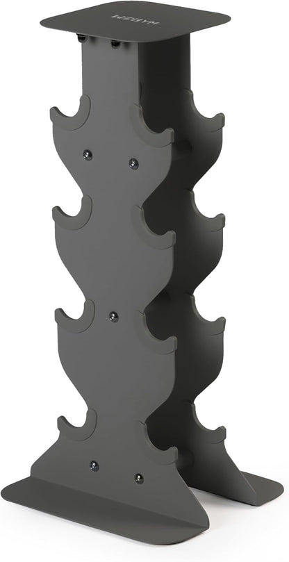 Dumbbell Rack, Sturdy Cast Iron for Space-Saving Home Gym Storage