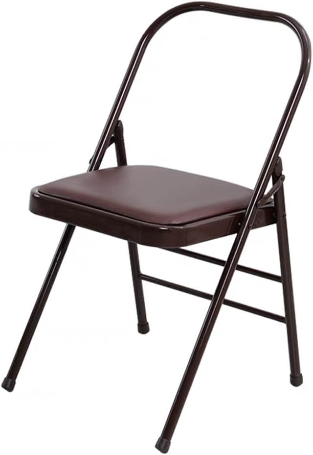 Yoga Chair,Backless Yoga Chair Prop,Pilates Chair,Yoga Chair Iyengar,Foldable and Portable Folding Stools for Yoga,Green