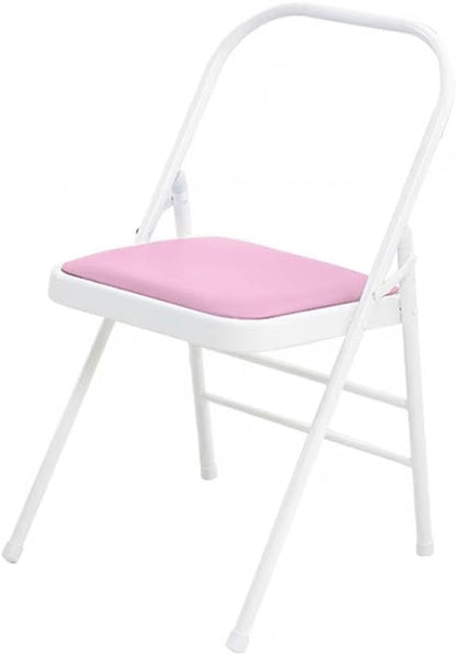 Yoga Chair,Backless Yoga Chair Prop,Pilates Chair,Yoga Chair Iyengar,Foldable and Portable Folding Stools for Yoga,Green