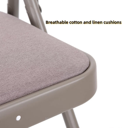 Yoga Auxiliary Chair Thickened Folding Chair，Iyengar Yoga Chair，Black/Gray Portable Backless Yoga Chair, Adult Foldable Yoga Chair, Easy Storage(Gray)