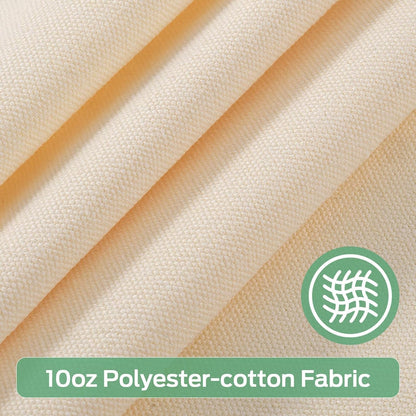 50 Pack Canvas Tote Bags for DIY Projects (13x15 Inches)