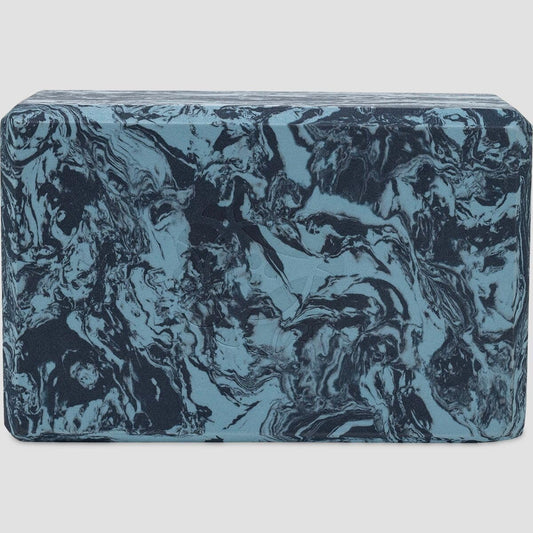 4 in. Foam Yoga Block - Strong and Stable, Beveled Edges for Comfort, Most Favored Block Size, Helps with Alignment and Support in Many Poses