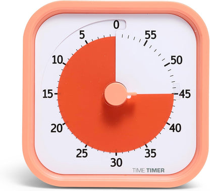 Home MOD – 60-Minute Visual Timer Home Edition, Silent Operation Study Tool for Kids Desk, Homeschool Supplies, Office & Meetings (Fern Green)