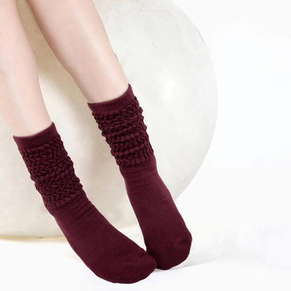 Non Slip Pilates Grip Socks for Women Yoga Barre Knitted Cotton