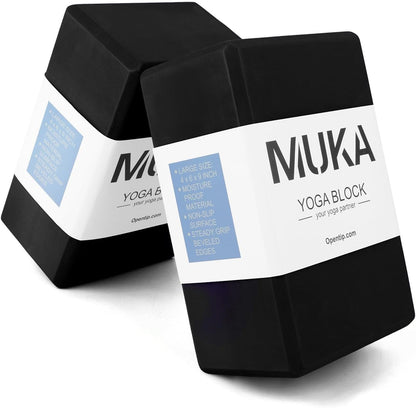 Yoga Blocks 4x6x9 Inch High Density EVA Foam Yoga Brick