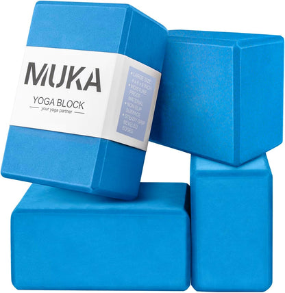 Yoga Blocks 4x6x9 Inch High Density EVA Foam Yoga Brick