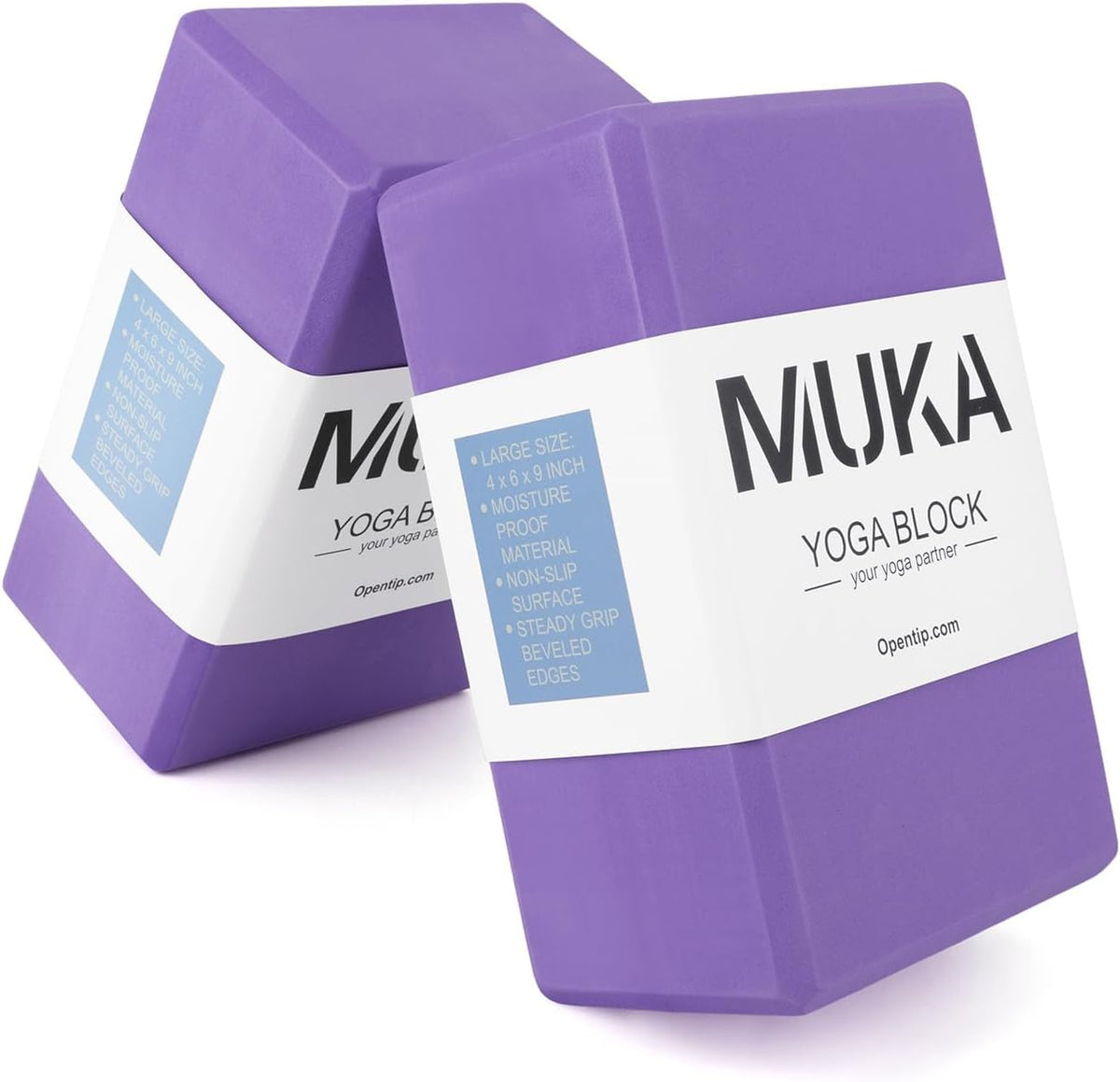 Yoga Blocks 4x6x9 Inch High Density EVA Foam Yoga Brick