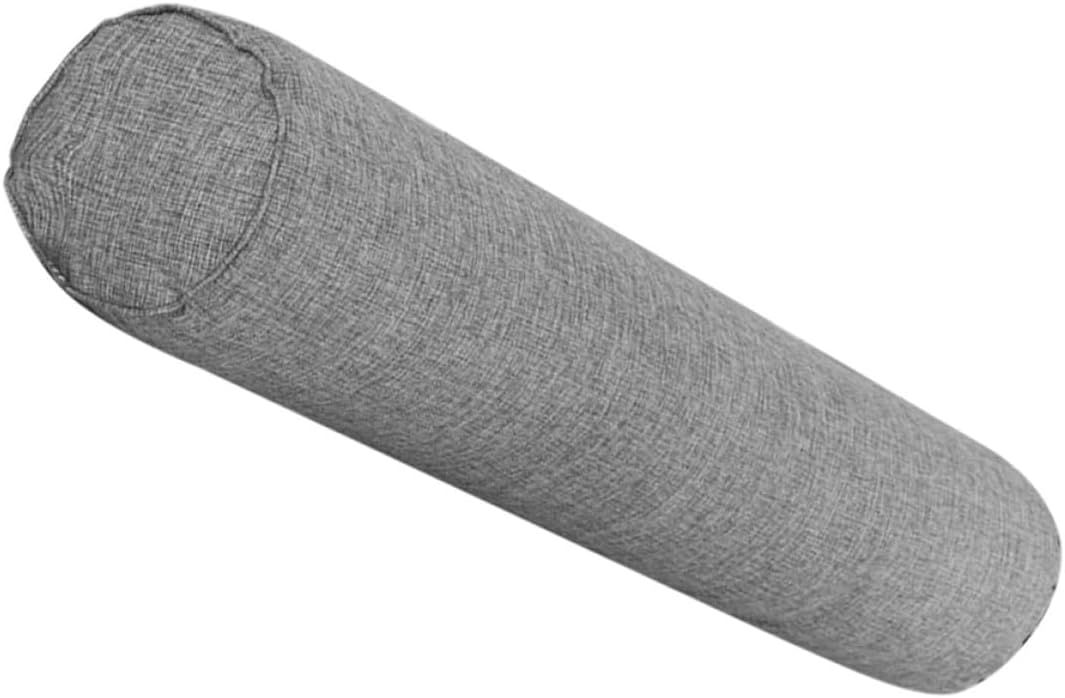 Yoga Bolster Pillow: Rectangular Yoga Bolster Cushion Meditation Cushion Cotton Footrest Pillow Support for Women Lovers Sitting On Floor