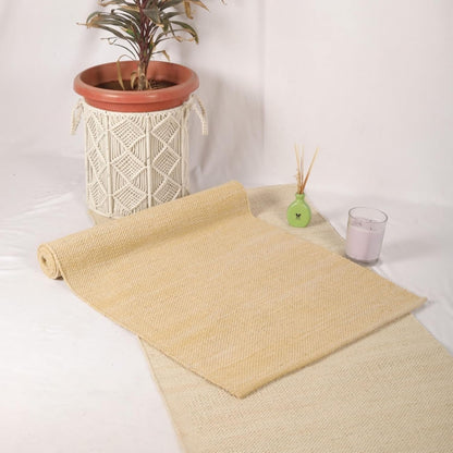 Organic Cotton Yoga Mat Extra Thich Mat for Fitness 72"L x 24"W Inches Highly Absorbent Reversible Yoga Rug Tie Dye Yoga Mat for Exercise Travel Mat for Indoor/Outdoor Use Handloomed Meditation Mat
