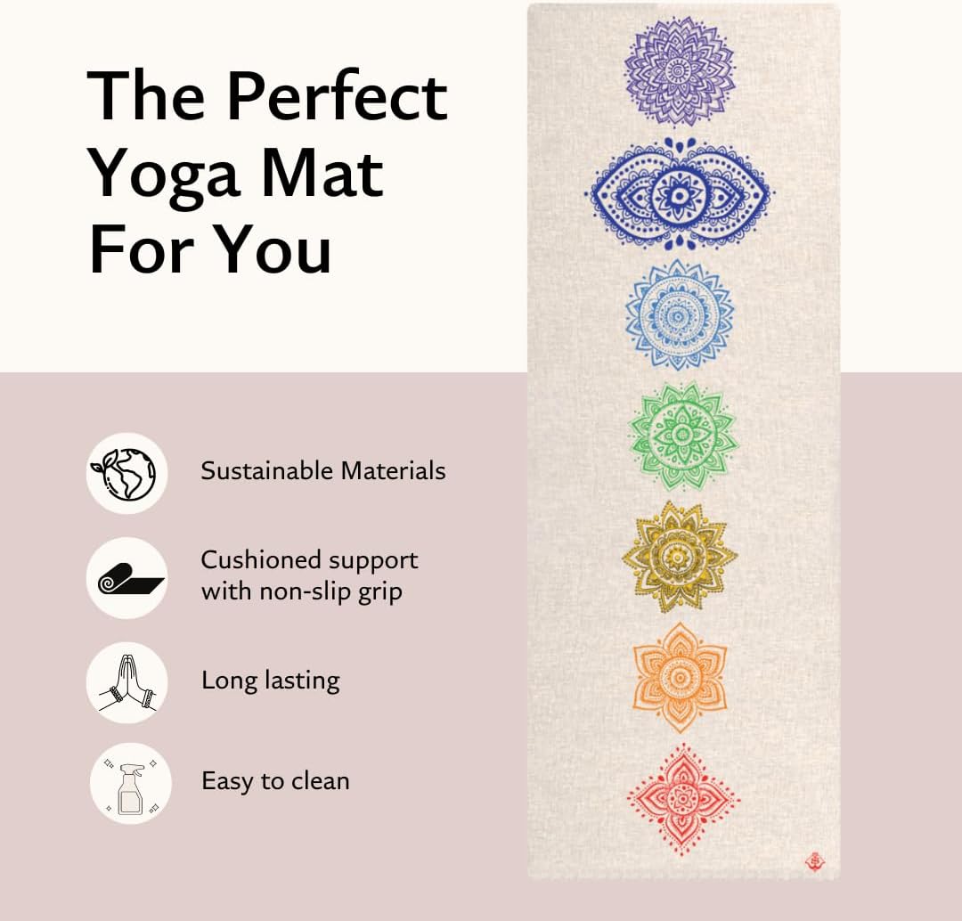 Pro Hemp Mat, Non Slip, 72 x 24 Inch, 3mm Thick