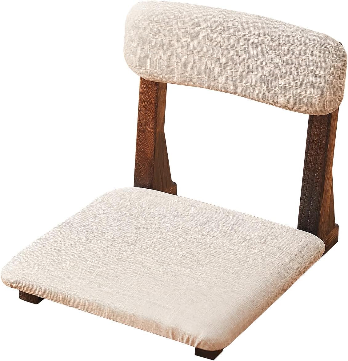 Meditation Floor Chair with Back Support, Tatami Seat