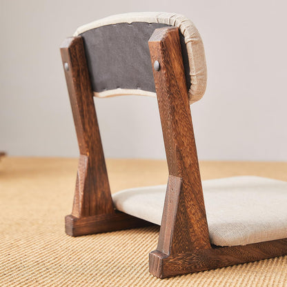 Meditation Floor Chair with Back Support, Tatami Seat