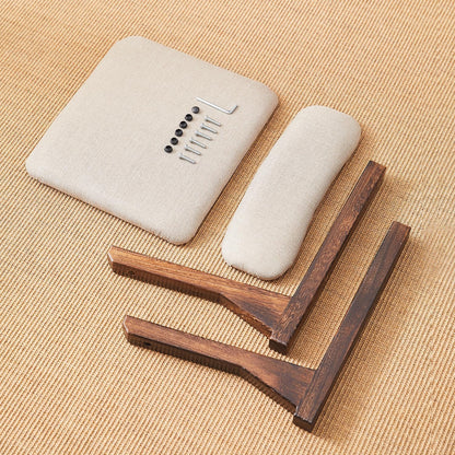 Meditation Floor Chair with Back Support, Tatami Seat