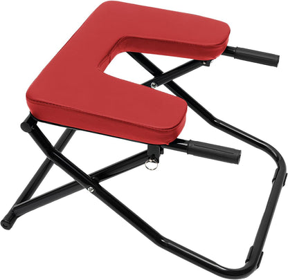 Yoga Headstand Bench, Foldable Yoga Inversion Chair, Headstand Trainer for Practice, 330 lbs Capacity for Home Workout, Fitness and Gym