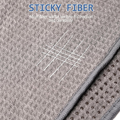 2 Pack Hot Yoga Towel, Non-Slip Yoga Mat Towel with Grip Dots Stickyfiber Sweat Absorbent Towel for Hot Yoga, Pilates and Workout 72" x 24", Blue