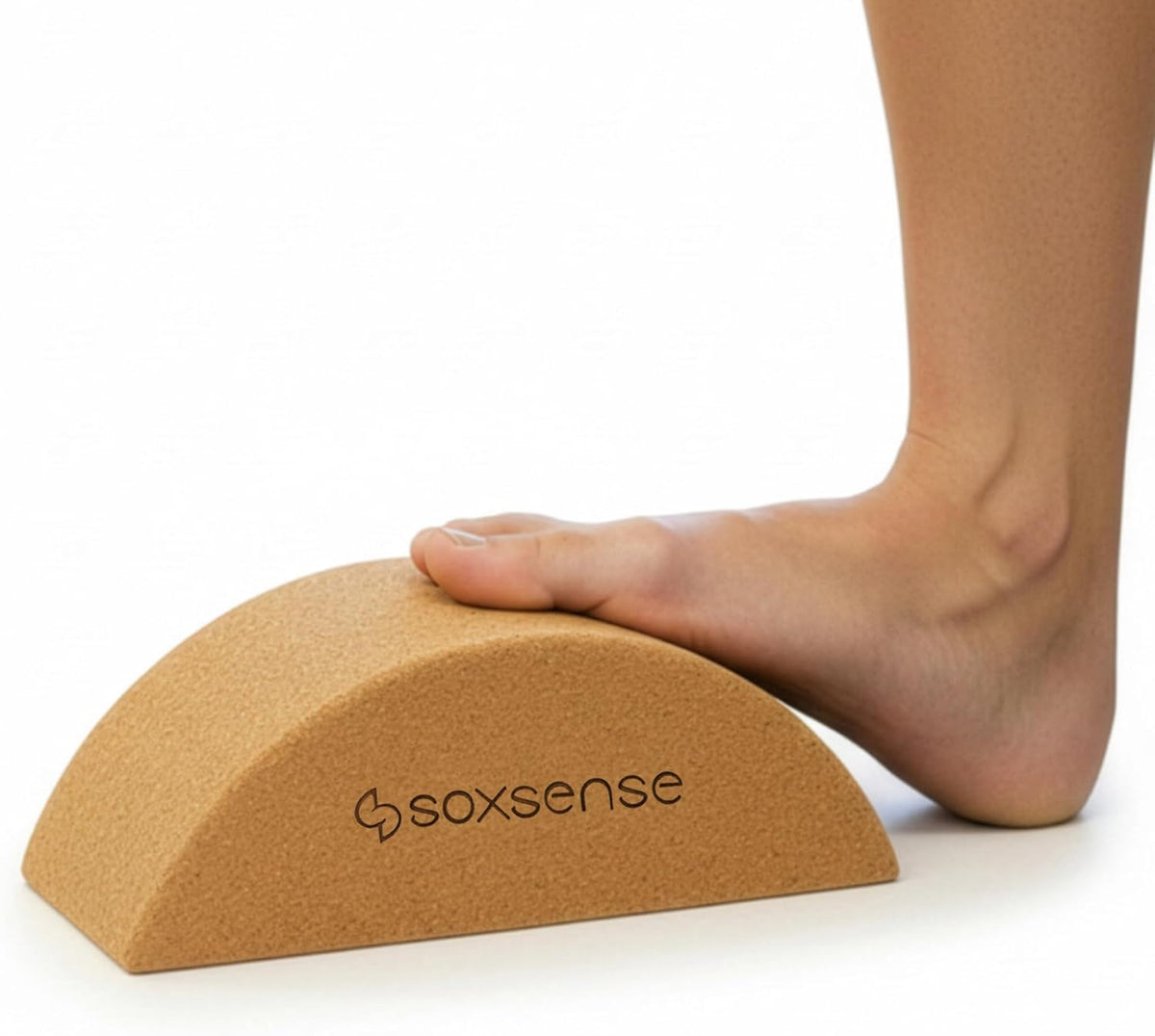 Half-Moon Calf Stretcher for Plantar Fasciitis and Balance Trainer