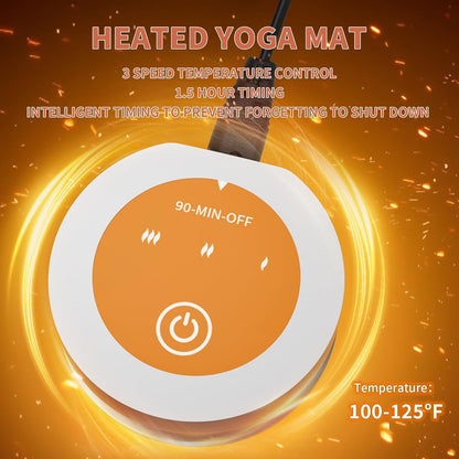 Heating mat, Extra Large Anti Slip Electric Heating Yoga mat