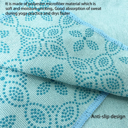 Yoga Towels, Non Slip Hot Yoga Mat Towel with Grip Dots,Super-Absorbent Soft Microfiber Yoga Blanket for Pilates, Fitness and Workout 72inch x 24inch
