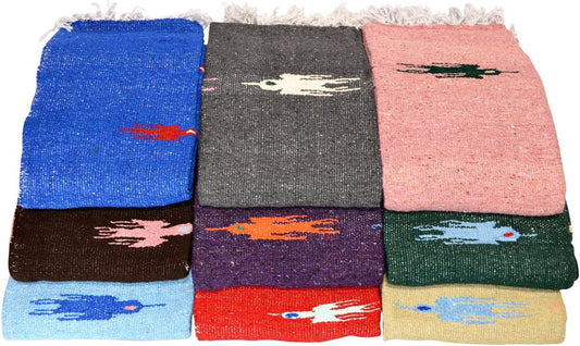 Quality Yoga Stretch Roll Thunderbird Mexican Blanket Assorted Colors