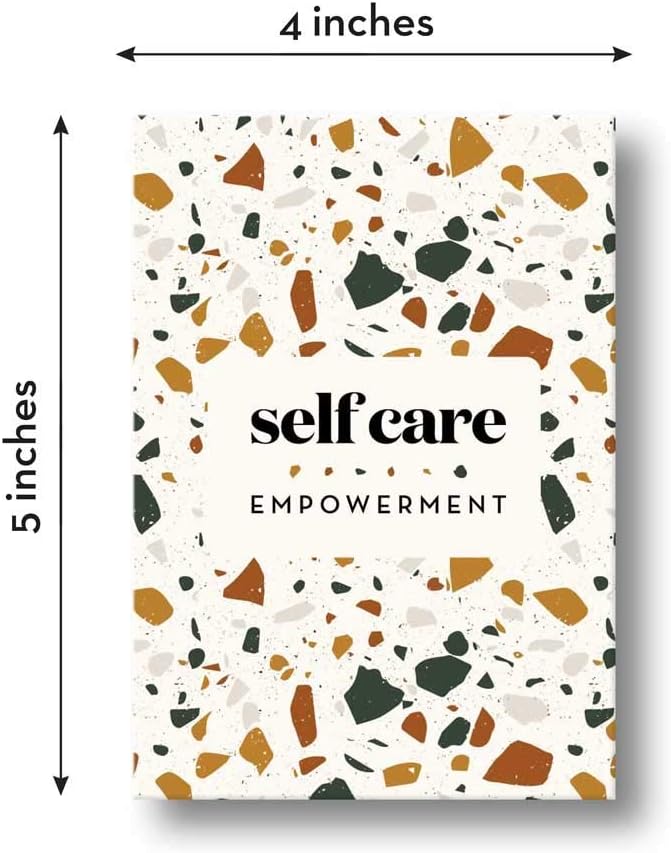 Empowering Self Care Questions - 52 Stress Relief Cards for Meditation, Mindfulness, Yoga & Gifts
