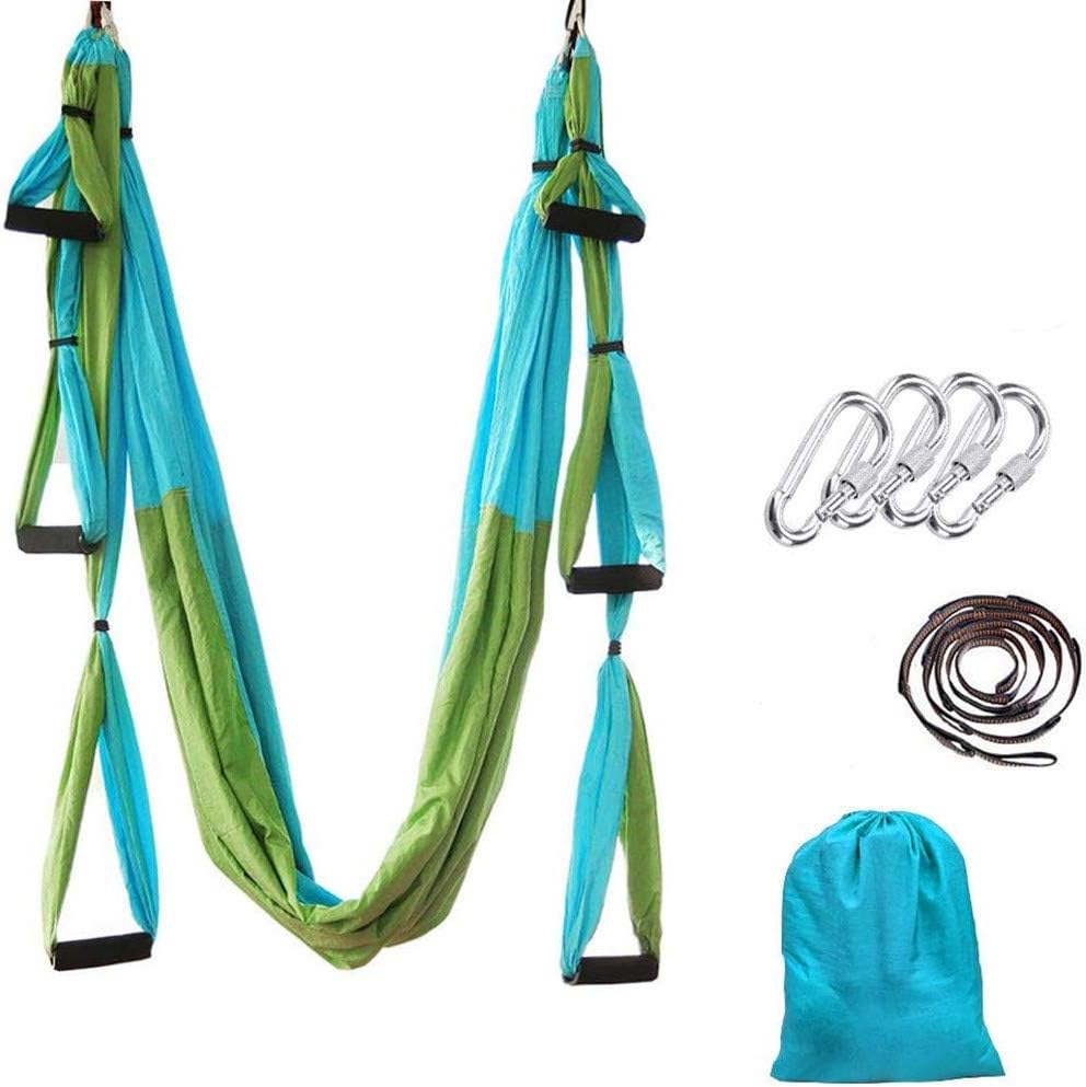 Aerial Yoga Swing Set,Ultra Strong Yoga Hammock Trapeze Extension,Antigravity Ceiling Hanging Yoga Sling Inversion Exercises