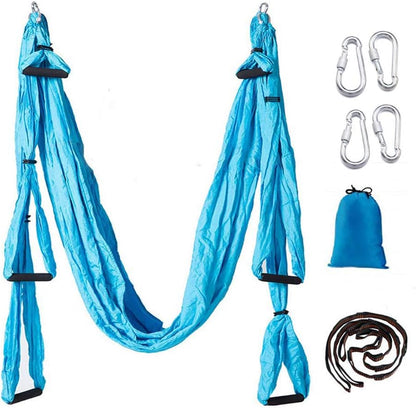 Aerial Yoga Swing Set,Ultra Strong Yoga Hammock Trapeze Extension,Antigravity Ceiling Hanging Yoga Sling Inversion Exercises