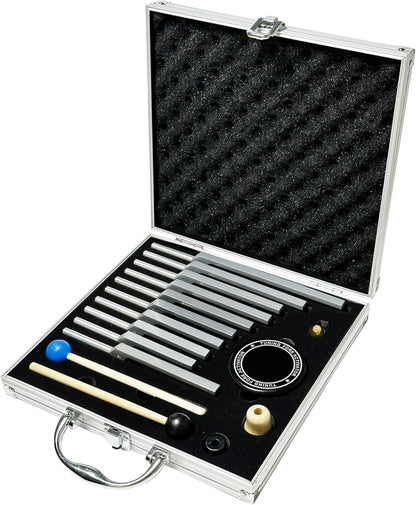 Tuning Forks for Healing Set – Includes 128Hz, 136Hz, 256Hz, 384Hz & Activator, Perfect for Healing, Chakra, Sound Therapy, Keep Body, Mind and Spirit in Perfect Harmony