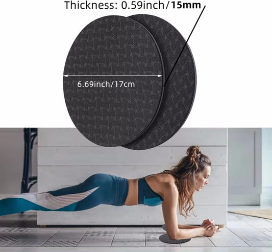 Yoga Knee Guard 2 pieces, foam Pilates Knee Guard Yoga Knee Guard Support Round Pads Anti slip Fitness Anti slip Pads. Suitable for offices, homes, knees, elbows, wrists, and hands