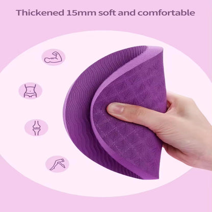 Yoga Knee Guard 2 pieces, foam Pilates Knee Guard Yoga Knee Guard Support Round Pads Anti slip Fitness Anti slip Pads. Suitable for offices, homes, knees, elbows, wrists, and hands