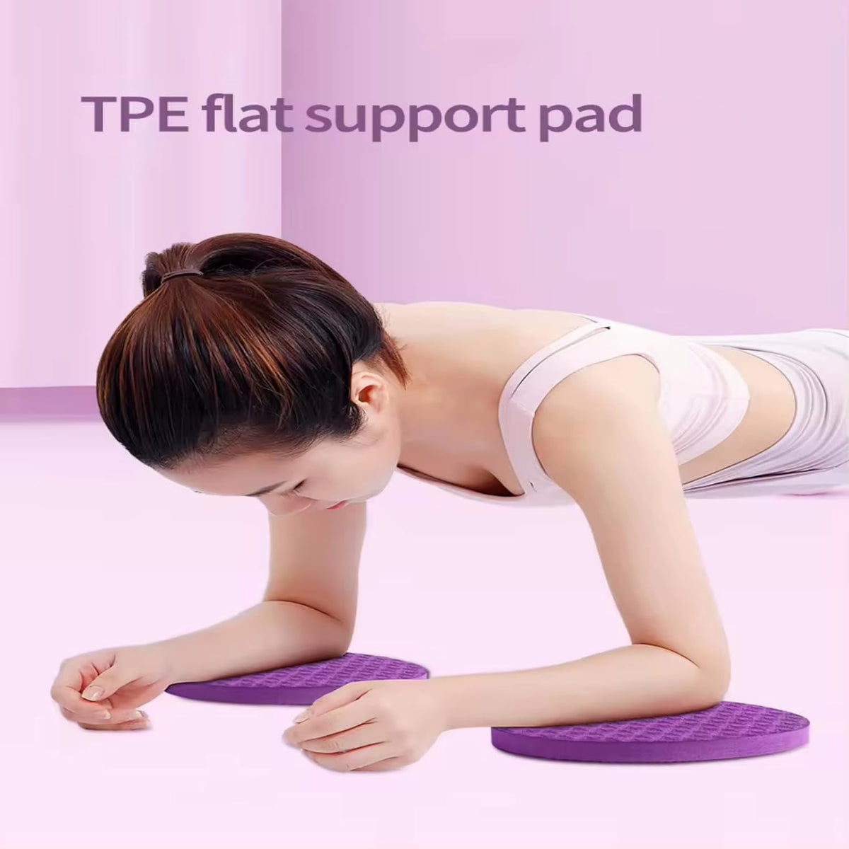 Yoga Knee Guard 2 pieces, foam Pilates Knee Guard Yoga Knee Guard Support Round Pads Anti slip Fitness Anti slip Pads. Suitable for offices, homes, knees, elbows, wrists, and hands