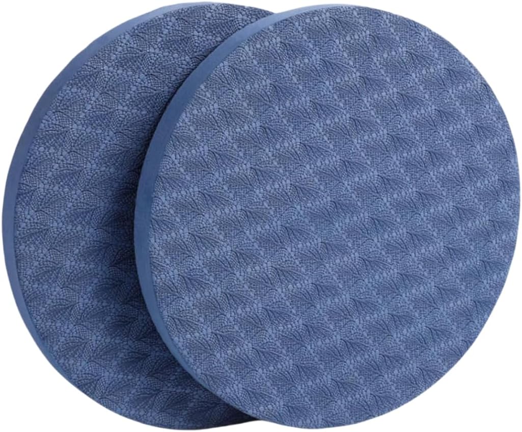 Yoga Knee Guard 2 pieces, foam Pilates Knee Guard Yoga Knee Guard Support Round Pads Anti slip Fitness Anti slip Pads. Suitable for offices, homes, knees, elbows, wrists, and hands