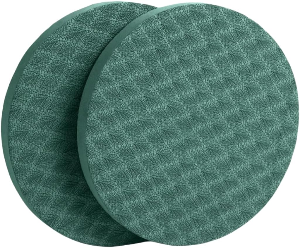 Yoga Knee Guard 2 pieces, foam Pilates Knee Guard Yoga Knee Guard Support Round Pads Anti slip Fitness Anti slip Pads. Suitable for offices, homes, knees, elbows, wrists, and hands