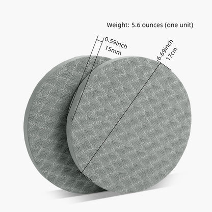 Yoga Knee Guard 2 pieces, foam Pilates Knee Guard Yoga Knee Guard Support Round Pads Anti slip Fitness Anti slip Pads. Suitable for offices, homes, knees, elbows, wrists, and hands
