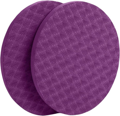 Yoga Knee Guard 2 pieces, foam Pilates Knee Guard Yoga Knee Guard Support Round Pads Anti slip Fitness Anti slip Pads. Suitable for offices, homes, knees, elbows, wrists, and hands