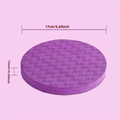 Yoga Knee Guard 2 pieces, foam Pilates Knee Guard Yoga Knee Guard Support Round Pads Anti slip Fitness Anti slip Pads. Suitable for offices, homes, knees, elbows, wrists, and hands