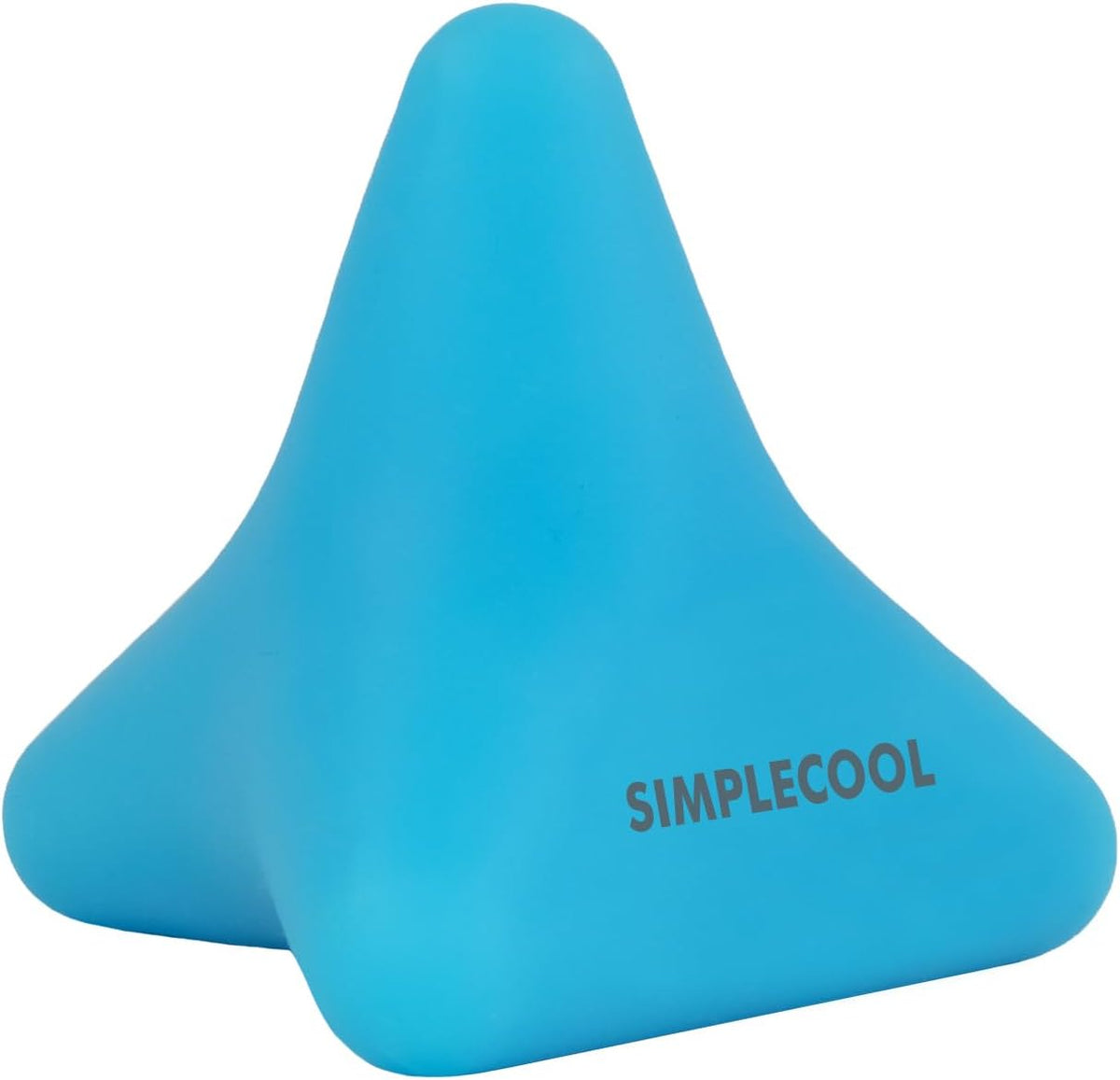 Manual Trigger Point Massage Tool Small Massager Ball 3″×2.6″ Blue