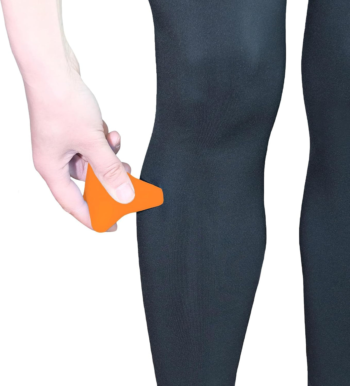 Manual Trigger Point Massage Tool Small Massager Ball 3″×2.6″ Blue