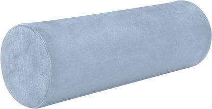 Bolster Pillow Yoga Beige Firm Neck Roll Pillow 5.5" x 17" Small Round Pillows Decorative Throw Pillows Cylinder Body Pillow Cover Back Support Pillow