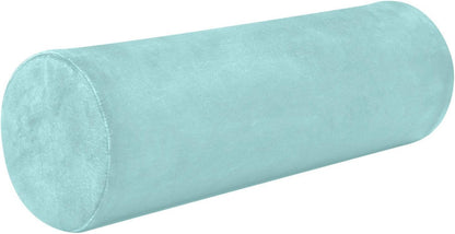 Bolster Pillow Yoga Beige Firm Neck Roll Pillow 5.5" x 17" Small Round Pillows Decorative Throw Pillows Cylinder Body Pillow Cover Back Support Pillow