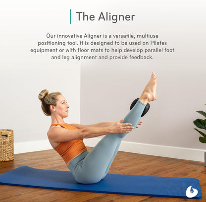 The Aligner Pilates and Yoga Block, Alignment Block, Black