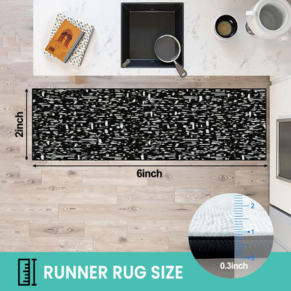 Runner Rug Washable 2x6 Topographic map Topographic map Lines Contour Non-Slip Hallway Area Rug Indoor Outdoor Home Decor for Entryway Bathroom Kitchen Carpet Yoga Floor Mat