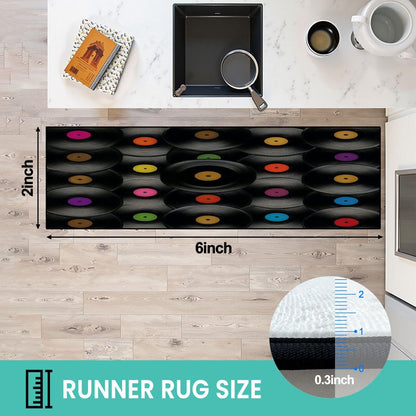 Runner Rug Washable 2x6 Topographic map Topographic map Lines Contour Non-Slip Hallway Area Rug Indoor Outdoor Home Decor for Entryway Bathroom Kitchen Carpet Yoga Floor Mat