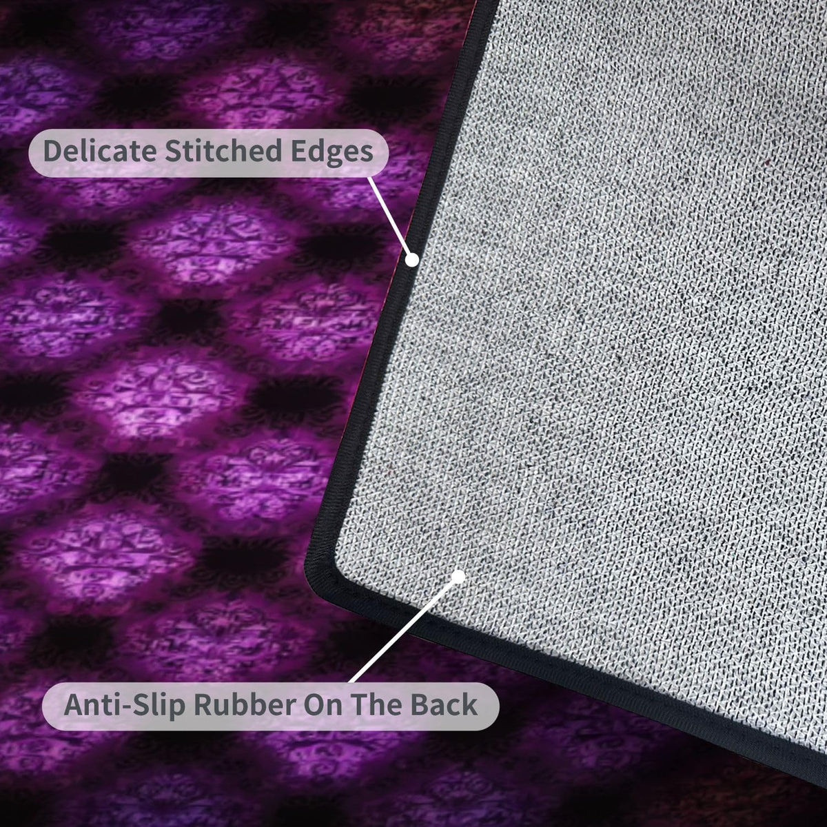 Runner Rug Washable 2x6 Topographic map Topographic map Lines Contour Non-Slip Hallway Area Rug Indoor Outdoor Home Decor for Entryway Bathroom Kitchen Carpet Yoga Floor Mat