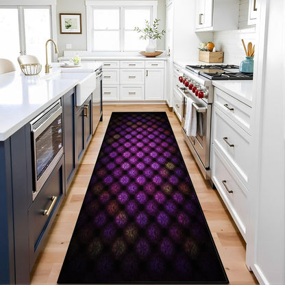 Runner Rug Washable 2x6 Topographic map Topographic map Lines Contour Non-Slip Hallway Area Rug Indoor Outdoor Home Decor for Entryway Bathroom Kitchen Carpet Yoga Floor Mat