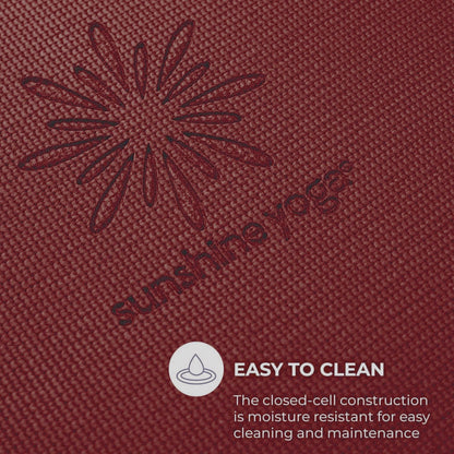 Voyage 5mm Studio Yoga Mats, 6 Pack, 72x24in